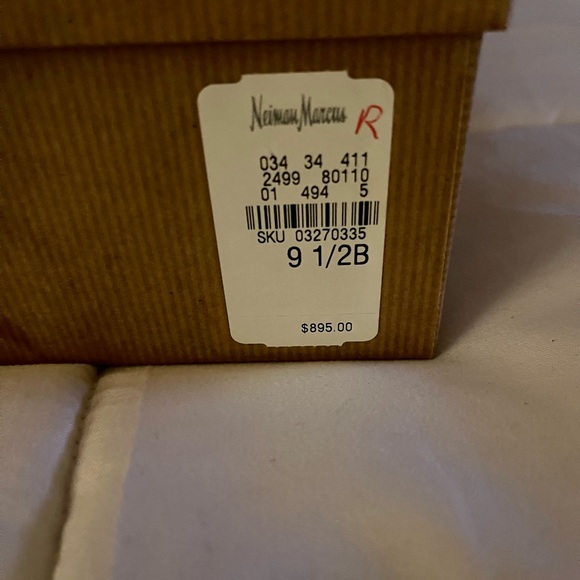 Christian Louboutin Huguetta Pump 129 Nappa Black Bronze Pump - Picture 4 of 12